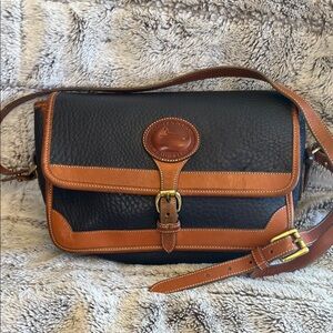 Dooney & Bourke All-Weather Leather (AWL) Surrey Shoulder Bag. Vintage